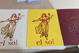 photo of antique letterpress