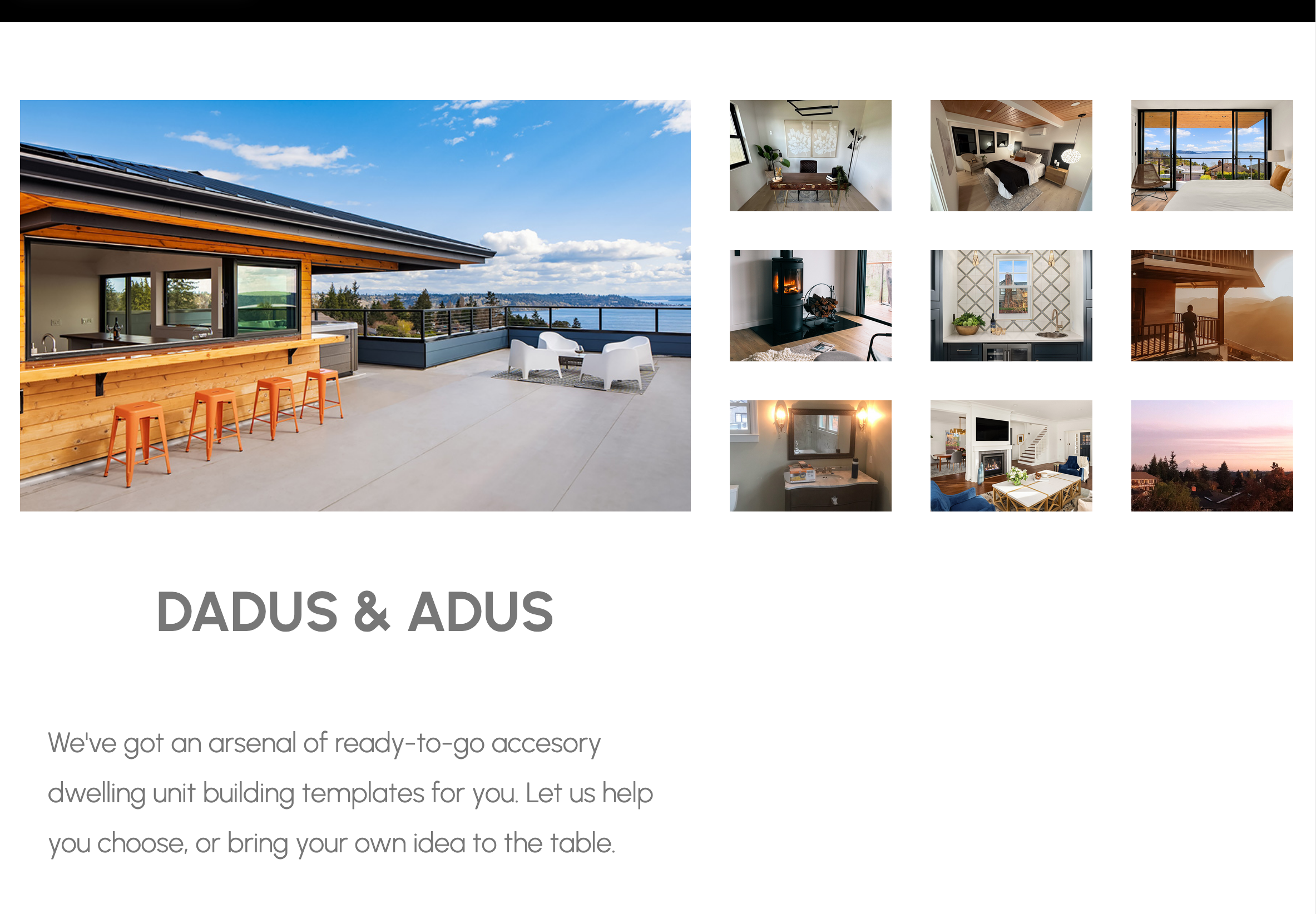 sound construction webpage snippet