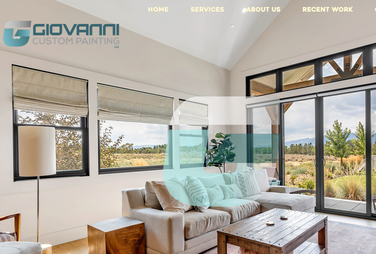 giovanni custom painting homepage snippet