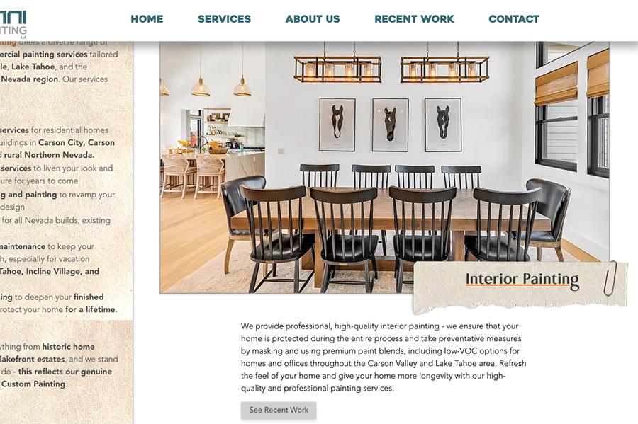 giovanni custom painting services snapshot